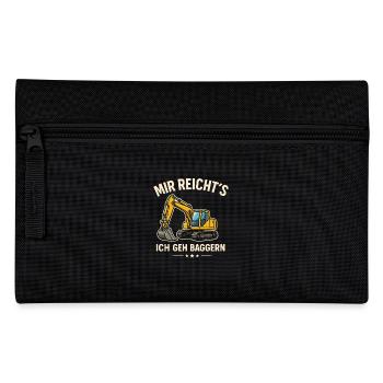 J’en ai assez, je vais creuser une chemise - Trousse - noir - Devant