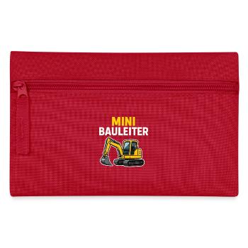 Directeur de construction – Excavator Chemise Enfant - Trousse - rouge - Devant