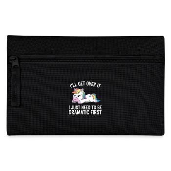 I'll get over it, I've got to be dramatic first - Pencil Case - black - Front