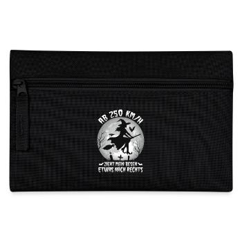 From 250 km/h Hexenbroom pulls to the right - Pencil Case - black - Front