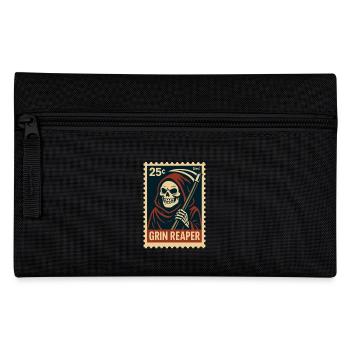 Der grinsende Sensenmann - Federtasche - Schwarz - Vorne