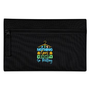 Acheteur d’occasion Rien ne va pas bien Aller friperie - Trousse - noir - Devant