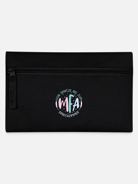 MFA Sprechzimmer Medizinische Fachangestellte - Federtasche - Schwarz