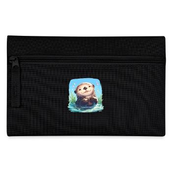 Loutre de mer - Trousse - noir - Devant