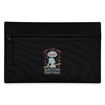 Aluminum foil hat society conspiracy meme - Pencil Case - black - Front