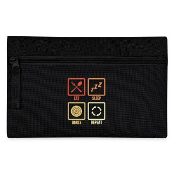 Manger des fléchettes pour dormir répéter - Trousse - noir - Devant