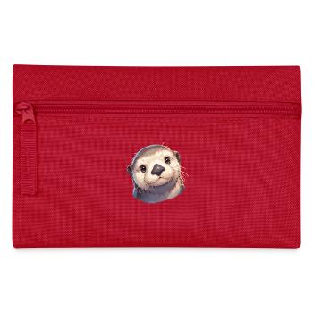 Loutre de mer - Trousse - rouge - Devant