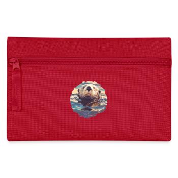 Loutre de mer - Trousse - rouge - Devant
