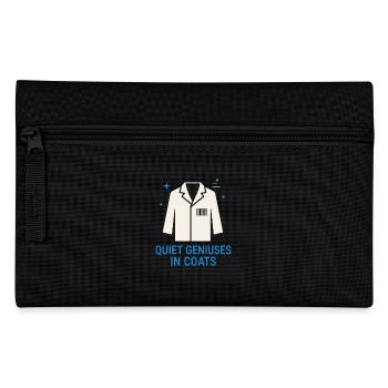 Technicien de laboratoire clinique Science diagnostique Nerd des données - Trousse - noir - Devant