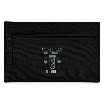 Clinical Lab Tech Diagnostic Science Data Nerd - Pencil Case - black - Front
