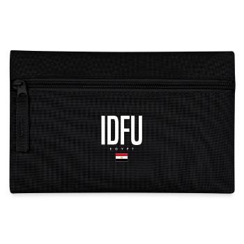 Idfu Ägypten - Federtasche - Schwarz - Vorne