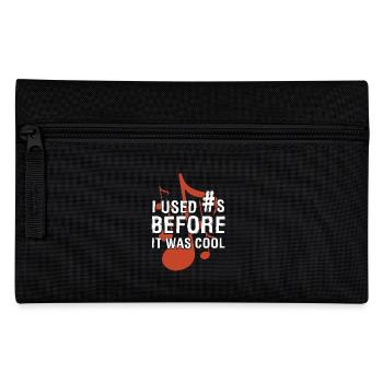 Music Lover I Used Before It Was Cool - Pencil Case - black - Front