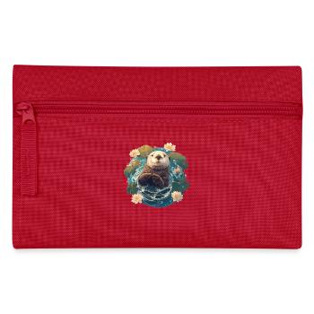 Loutre de mer - Trousse - rouge - Devant