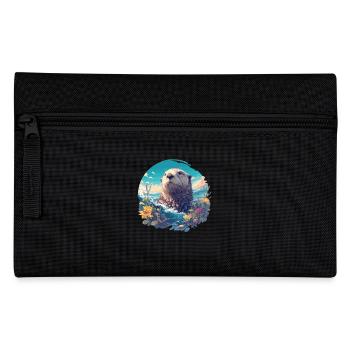 Loutre de mer - Trousse - noir - Devant