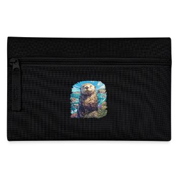 Loutre de mer - Trousse - noir - Devant