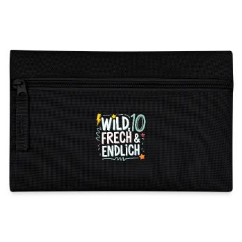 Sauvage, effronté et enfin 10 ans 10e anniversaire - Trousse - noir - Devant
