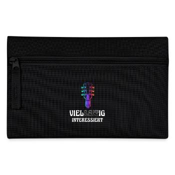 Guitar multi-stringed interested - Pencil Case - black - Front