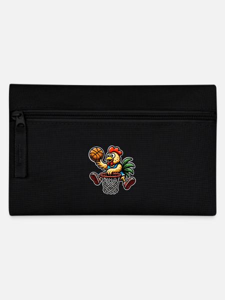 Basketball Chicken - Federtasche - Schwarz