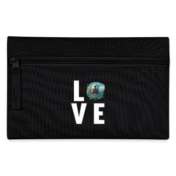 Loutre de mer - Trousse - noir - Devant