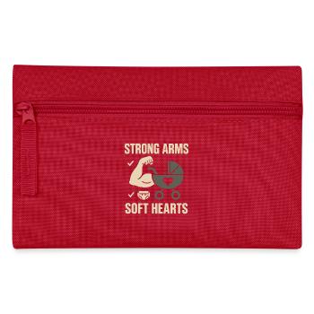 Nursery Dad Fatherhood Pride - Pencil Case - red - Front
