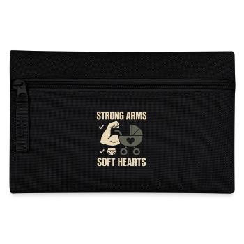 Nursery Dad Fatherhood Pride - Pencil Case - black - Front