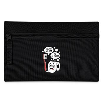 Funny Comic Saying Sarcastic Funny - Pencil Case - black - Front