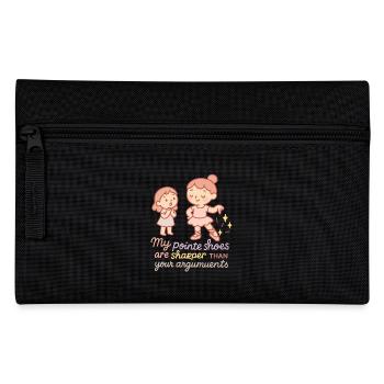 Love My Pointe Shoes Are Sharper Ballet - Pencil Case - black - Front