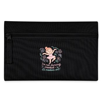 Real Girls Ballet Love Modern Art - Pencil Case - black - Front