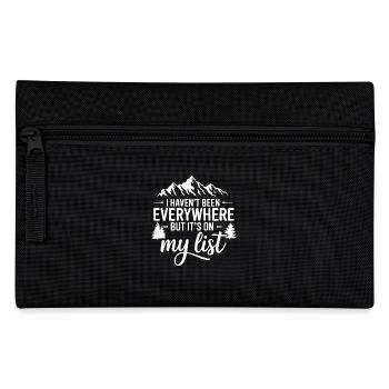 Je ne suis allé nulle part mais c’est sur ma liste - Trousse - noir - Devant