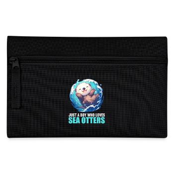Loutre de mer - Trousse - noir - Devant