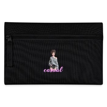 Casual look with style and confidence - Pencil Case - black - Front