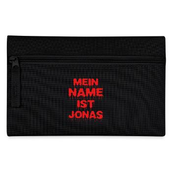Jonas - Federtasche - Schwarz - Vorne