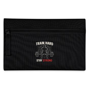 Entraînement dur Fitness Motivation Design - Trousse - noir - Devant