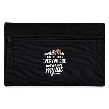 Je ne suis allé nulle part mais c’est sur ma liste - Trousse - noir - Devant
