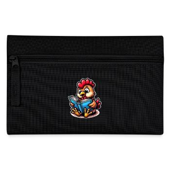 Poulet Lecture Livres Livre Poulets - Trousse - noir - Devant