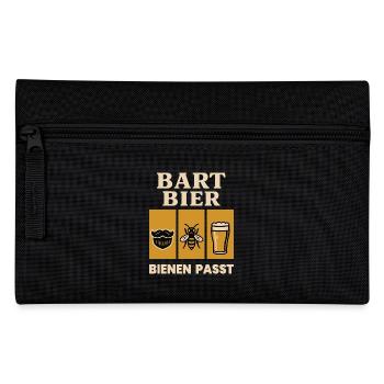 Bees Beekeeper Barbe Bière Bees Fits Dire - Trousse - noir - Devant