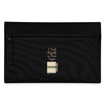 Journaling Aesthetic Creative Planner Life Writing - Pencil Case - black - Front
