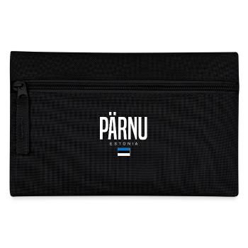 Pärnu Estland - Federtasche - Schwarz - Vorne