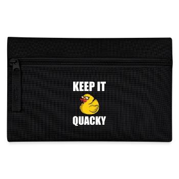Keep It Quacky - Gummientchen Rubber Duck Duckie - Trousse - noir - Devant