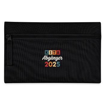 Kita Abgänger 2025 - Federtasche - Schwarz - Vorne