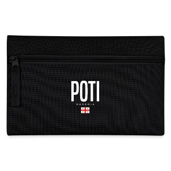 Poti Georgien - Federtasche - Schwarz - Vorne