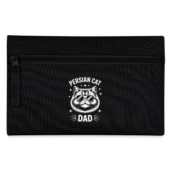 Persian Cat Saying Funny Persian Cat Gift - Pencil Case - black - Front