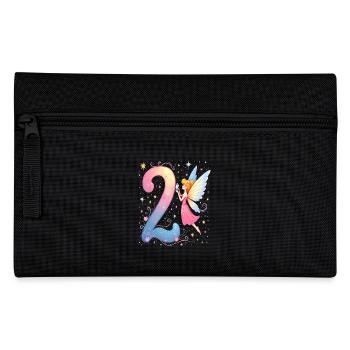Douce Fée 2ème Anniversaire pour les filles - Trousse - noir - Devant