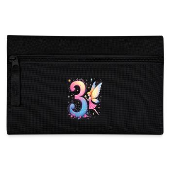 Douce Fée 3ème anniversaire pour les filles - Trousse - noir - Devant