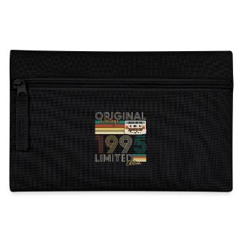 30 Jahre 1995 Vintage Retro Geburtstagsgeschenk - Federtasche - Schwarz - Vorne