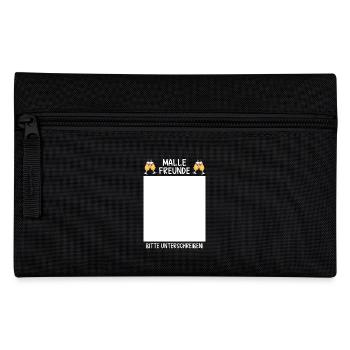 Malle les amis, signez - Trousse - noir - Devant