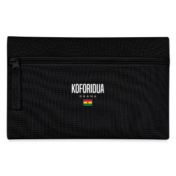 Koforidua Ghana - Federtasche - Schwarz - Vorne
