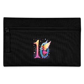Douce Fée 10e anniversaire pour les filles - Trousse - noir - Devant