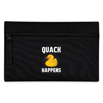 canards en caoutchouc cadeau jaune canard coin-coin se produit - Trousse - noir - Devant