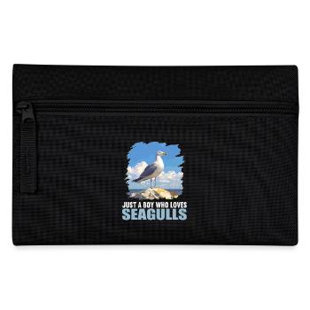 Seagulls Seagull - Pencil Case - black - Front